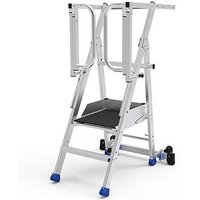 Mobile Podestleiter klappbar 2 Stufen - Maximale Arbeitshöhe 2.50m - PIRL2RM-PS von MATISÈRE