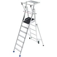 Mobile Podestleiter klappbar 7 Stufen - Maximale Arbeitshöhe 3.75m - PIRL7SD von MATISÈRE
