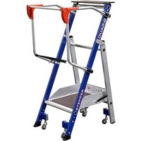 Mobile Stehleiter 1 Stufe - Maximale Arbeitshöhe 2.25m - 614911 von MATISÈRE