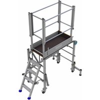Mobile Stehleiter - Maximale Arbeitshöhe 3.15m - pirlnmp von MATISÈRE