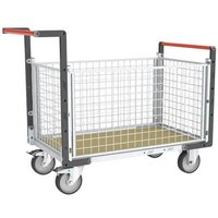 Modularer Gitterwagen 4-seitig - Platte 965x555mm - Tragkraft 500kg - 806724545 von MATISÈRE