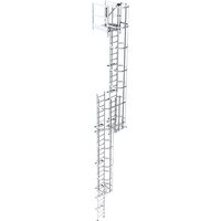 Ortsfeste Steigleitern - Steighöhe 10.70 bis 11.00m - CS110-CPSH060-CVAP von MATISÈRE