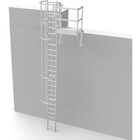 Ortsfeste Steigleitern - Steighöhe 3.60 à 3.90m - CS39-CPSL60 von MATISÈRE