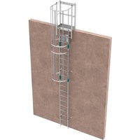 Ortsfeste Steigleitern - Steighöhe von 4,3 bis 5,14m - CRINO-SF/004 von MATISÈRE