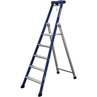 Matisère - Profi Stehleiter 4 Stufen - Maximale Arbeitshöhe 2.88m - 639204 von MATISÈRE