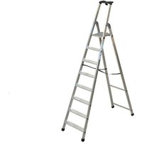 Profi Stehleiter 8 Stufen - Maximale Arbeitshöhe 3.32m - Q60/8 von MATISÈRE