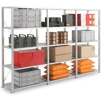 Regale für die Werkstatt 5 Ebenen - nächstes Element - 2000x1250x500mm - 235kg/niv - Nur in Verbindung mit einem Startmodul verwendbar. Regale für die Werkstatt 5 Ebenen - nächstes Element - 2000x1250x500mm - 235kg/niv - Nur in Verbindung mit einem Startmodul verwendbar. von MATISÈRE