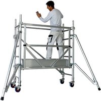 Rollgerüst aus Alu 1 Gerüstplatte - Max. Arbeitshöhe 2.60m - 7014001 von MATISÈRE