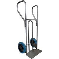 Sackkarre aus Stahl, gebogen, 250 kg Tragkraft - Geräuscharme, spurlose Räder - DVPF2-RSB Sackkarre aus Stahl, gebogen, 250 kg Tragkraft - Geräuscharme, spurlose Räder - DVPF2-RSB von MATISÈRE