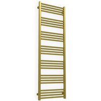 Gold-Heißwasser-Handtuchtrockner, 1380 mm hoch und 480 mm breit - 568 Watt - FIO1380/480SXBRA Gold-Heißwasser-Handtuchtrockner, 1380 mm hoch und 480 mm breit - 568 Watt - FIO1380/480SXBRA von MATISÈRE