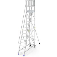 Stehleiter mit großem Podest - 12 Stufen - Bühnehöhe de 3.00m - ER12SL-PD Stehleiter mit großem Podest - 12 Stufen - Bühnehöhe de 3.00m - ER12SL-PD von MATISÈRE