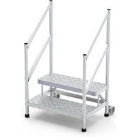 Stufenpied 2 Stufen - Maximale Arbeitshöhe 2.50m - Breite 1.05m - MP2-100-RAGCDG von MATISÈRE