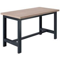 Werkbank für Werkstätten - Abm 2000x750x840mm - Anthrazitgrau RAL7016 - Max. Belastung 750kg - W010160006-GA von MATISÈRE