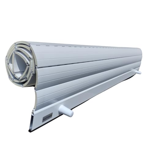MATISMO Rollladen ALU ausgeschäumt nach Maß – zum Einbauen – Hier konfigurieren (Breite von 50 cm bis 149 cm Höhe von 150 cm bis 249 cm) von MATISMO