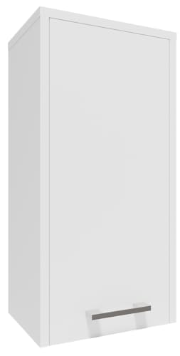 MATKAM Hängender Badezimmerschrank FW30BIA H60 x B30 x T22,5 cm Weiß MATKAM Hängender Badezimmerschrank FW30BIA H60 x B30 x T22,5 cm Weiß von MATKAM