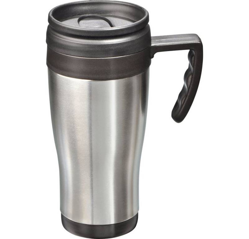 MATO interpräsent Isolierkanne MATO interpräsent Thermobecher Edelstahl (gebürstet), Schwarz 0.4 l 4, 0.40 l von MATO interpräsent