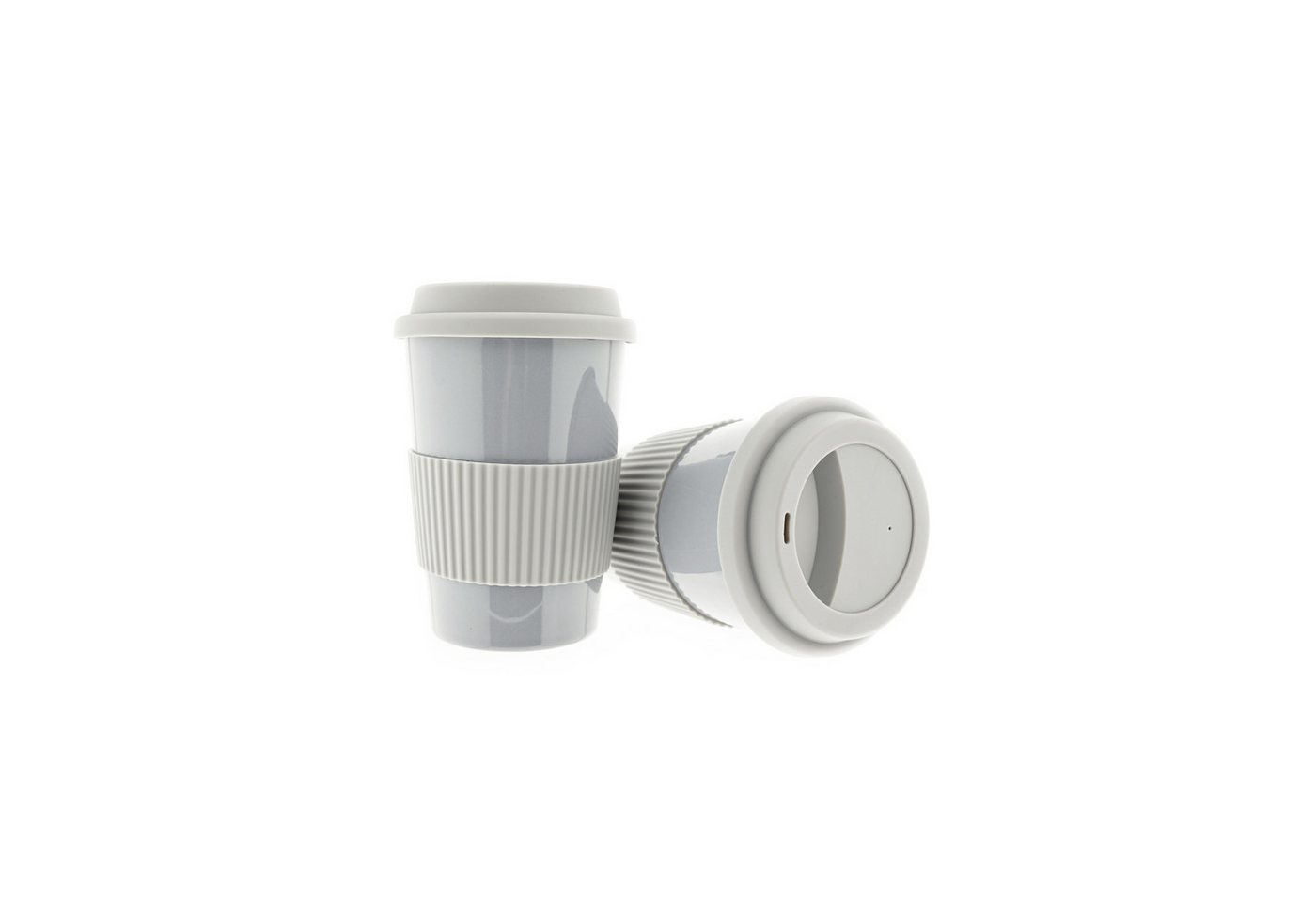 MATO Coffee-to-go-Becher Kaffeebecher To Go, Porzellan Coffee to go Becher mit Deckel 250ml MATO Coffee-to-go-Becher Kaffeebecher To Go, Porzellan Coffee to go Becher mit Deckel 250ml von MATO