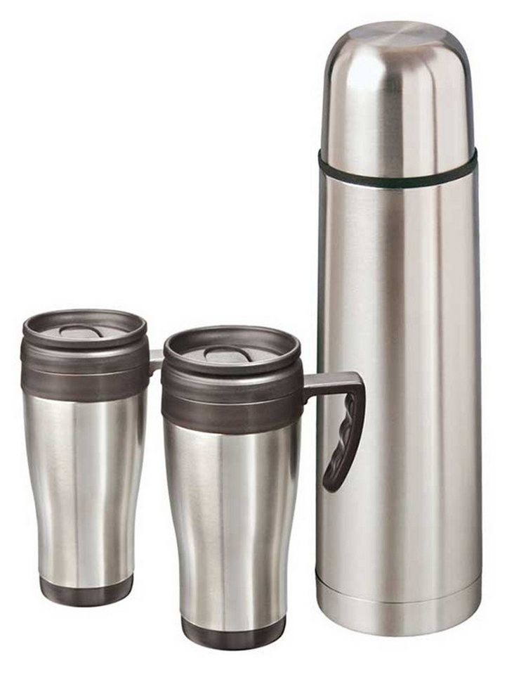 MATO Thermobecher Travelling-Set „Tom“ thermoisoliert 2x isolierbecher 1x Isolierflasche von MATO