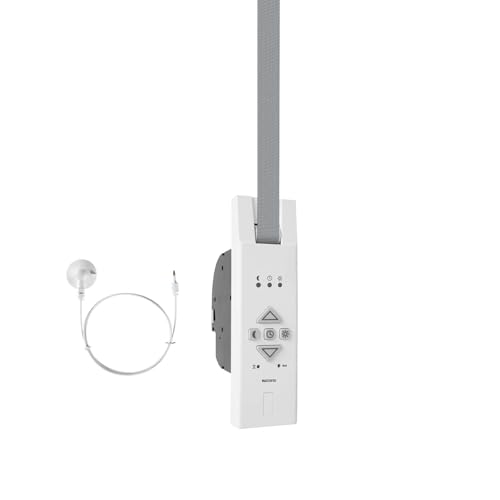 MATOFIX Elektrischer Gurtwickler + Sonnensensor 1m bis 45 kg und 23mm Gurtbreite, inkl. Netzstecker, Wickelkapazität bis 6,3m, Unterputz universal elektrischer Rollladenantrieb Zeitautomatik (1) von MATOFIX