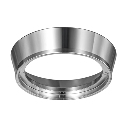 54 mm magnetischer Dosiertrichter V2, MATOW Edelstahl-Espresso-Dosierring mit 8 Magneten, kompatibel mit Breville 54 mm Siebträger von MATOW