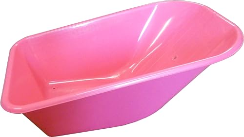 MATRIX Schubkarrenmulde Wanne Ersatzwanne Ersatzmulde PP-Mulde 100L Pink von MATRIX