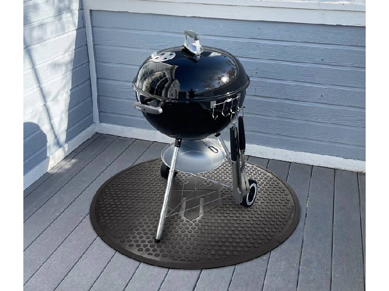 BBQ-Mat Rund Grillmatte von MATSMITHS