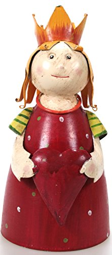 Zaunhocker Schutzengel Dekofigur aus Blech 26 cm Figur Metall Deko Garten Balkon Zaunhocker Schutzengel Dekofigur aus Blech 26 cm Figur Metall Deko Garten Balkon von MATTEO