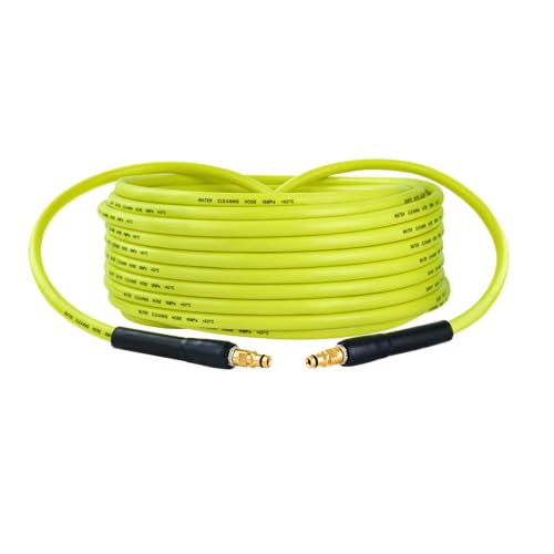 20M Hochdruckreiniger Ersatzschlauch für Kärcher K2 K3 K4 K5 K6 K7 Serie Verlängerungsschlauch Abflussreinigungsset Fitting Schnellverbinder 180 bar Gelb 20M Hochdruckreiniger Ersatzschlauch für Kärcher K2 K3 K4 K5 K6 K7 Serie Verlängerungsschlauch Abflussreinigungsset Fitting Schnellverbinder 180 bar Gelb von MATXREE