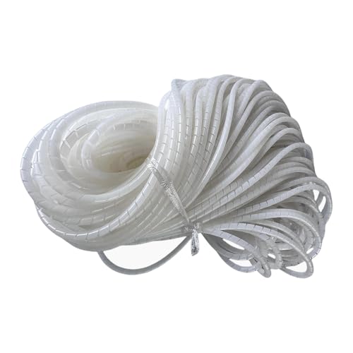 (ID: 6 mm, 8 mm, 10 mm, 12 mm) PE-Schlauch für RTM-Vakuum-Infusion, Spiralschlauch, Wickelkabel, Gehäuse, Kabel, Wickelrohr (12 mm x 20 m) von MATYASIGO