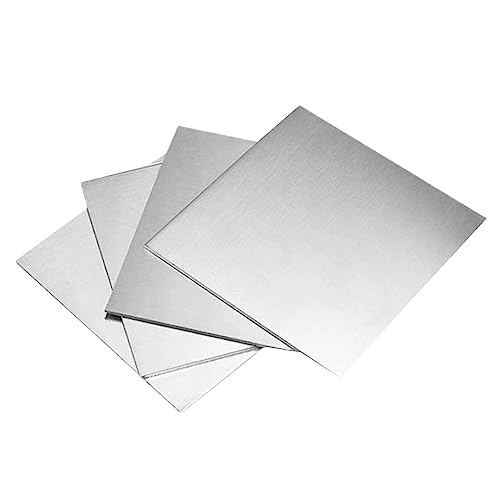 1 Stück 100 x 100 mm hochreines Zinnblech Weißblech Zinnfolie Zinnhaut Sn≥99,99% verfügbar für wissenschaftliche Forschungsexperimente (Thickness 0.4MM) von MATYASIGO