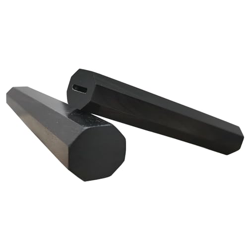 1 Stück achteckiger Messergriff DIY im japanischen Stil, Kochküche, Herstellung von Holzmessergriff, Fisch-Rohmessergriff (4.0MMX12MMX135MM) von MATYASIGO