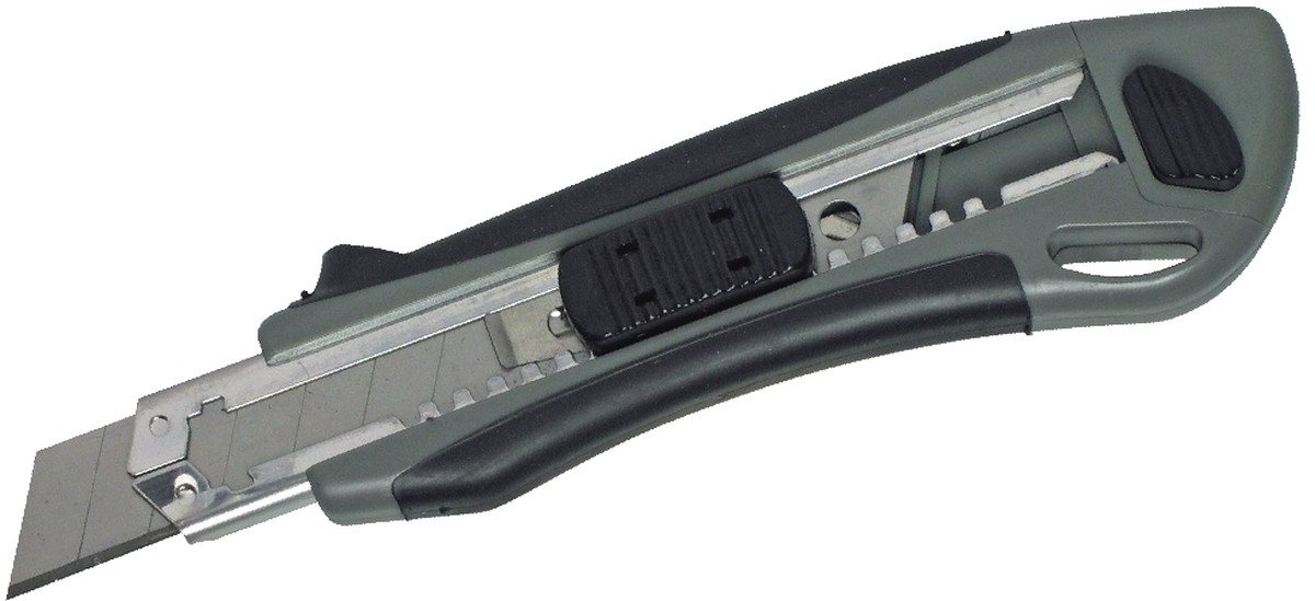 MAUL Cutter Cutter Profi 18mm Klinge gummierte Griffzone grau von MAUL