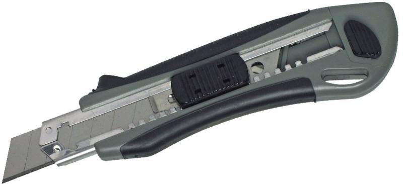 MAUL Cutter Cutter Profi 18mm Klinge gummierte Griffzone grau von MAUL