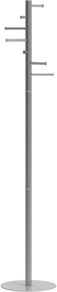 MAUL Garderobenständer Garderobenständer Maulcalima 7 Kleiderstangen 177cm hellsilber von MAUL