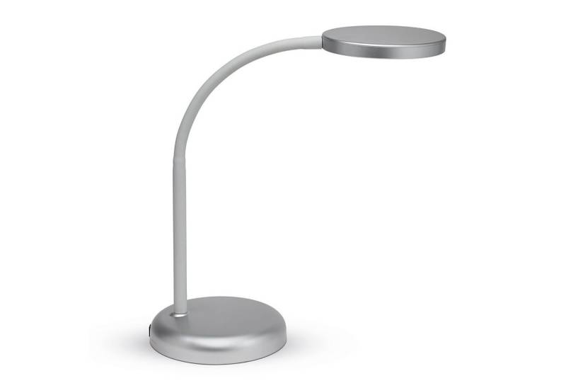 MAUL LED Schreibtischlampe LED-Tischleuchte MAULjoy, LED wechselbar, Warmweiß, Flexibler Leuchtarm, Energieeffizient, Fröhliche Matt-Farbauswahl von MAUL