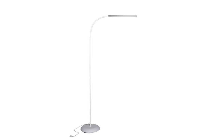 MAUL Stehlampe MAUL Standleuchte MAULpirro LED 3.000 K dimmbar Standfuß 126,3 cm weiß, LED wechselbar von MAUL
