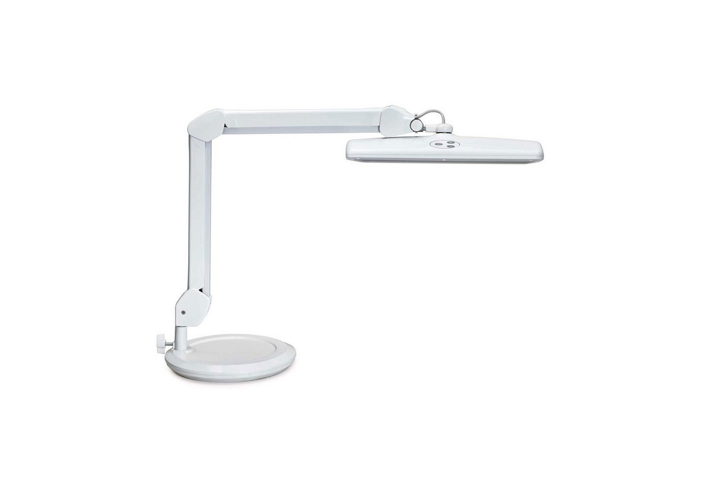 MAUL Tischleuchte MAUL Tischleuchte MAULintro LED 6.500 K Standfuß weiß, LED wechselbar von MAUL