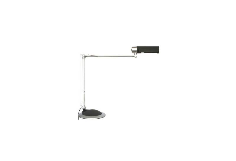 MAUL Tischleuchte MAUL Tischleuchte MAULoffice E27 LED 3.000 K Klemmfuß Standfuß silber, LED wechselbar von MAUL
