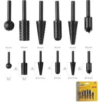 Set Rotationsfräser für Metall und Holz 6-teilig für Bohrer/Fräser Set Rotationsfräser für Metall und Holz 6-teilig für Bohrer/Fräser von MAURER