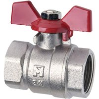 Kugelhahn mit Flügelgriff 3/4' Kugelhahn mit Flügelgriff 3/4' von MAURER