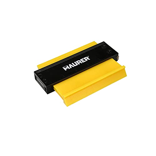 MAURER 7020400 Konturenmesser 100x125mm Mit Schloss Profilmessgerät Formmessgerät Profilduplikator präzise einstellbare Härte, Mehrfarbig von MAURER