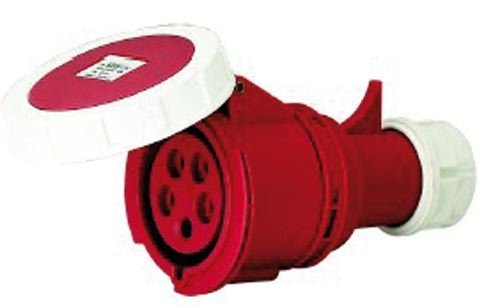 Maurer 094656 Mobile Steckdose 380V, 16A, 3P+N+T, rot Maurer 094656 Mobile Steckdose 380V, 16A, 3P+N+T, rot von MAURER