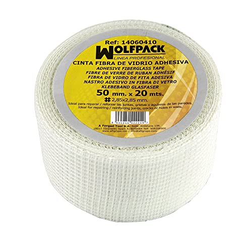 Maurer 14060410 – Wolfpack – (Fiberglas Klebeband, 50 mm x 20 mm) von WOLFPACK