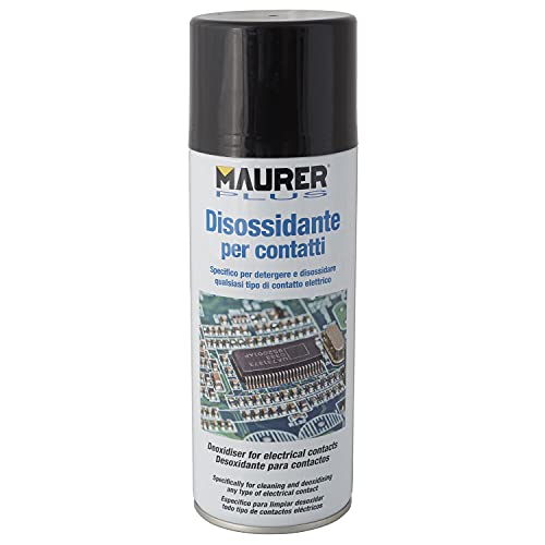 Maurer Reinigungsmittel für elektrische Kontakte, 400 ml Maurer Reinigungsmittel für elektrische Kontakte, 400 ml von MAURER