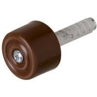 Maurer - Schraub-Türstopper mit brauner Schraube und Dübel von MAURER