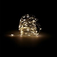 Luces Navidad Microled 60 Leds Color Blanco Calido Ip20. a Pilas (3 aa No Incluidas) von MAURER