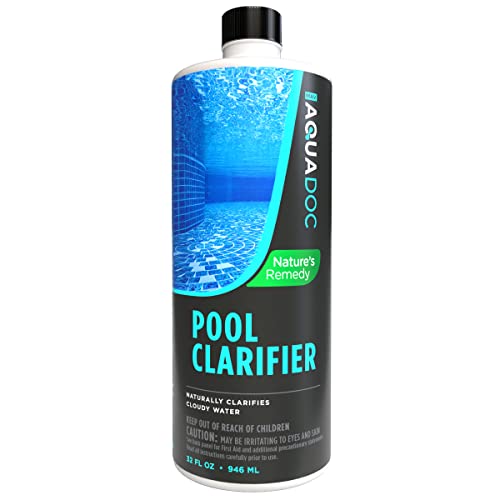 Ultimativer natürlicher Poolklärer – eine umweltfreundliche Möglichkeit, klares Poolwasser zu erhalten, indem trübes Poolwasser entfernt wird – AquaDoc Natural Pool Chemicals von MAV AquaDoc