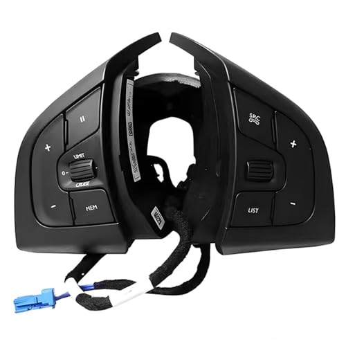MAVNES Car Steering Wheel Cruise Audio Volume Control Switch Buttons for Citroen Cactus DS5 DS6 (Color : Buttons) von MAVNES