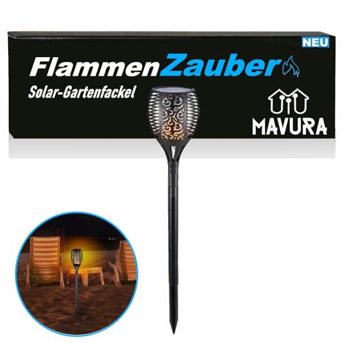 FlammenZauber Gartenflamme flackernde Solar LED FlammenZauber Gartenflamme flackernde Solar LED von MAVURA