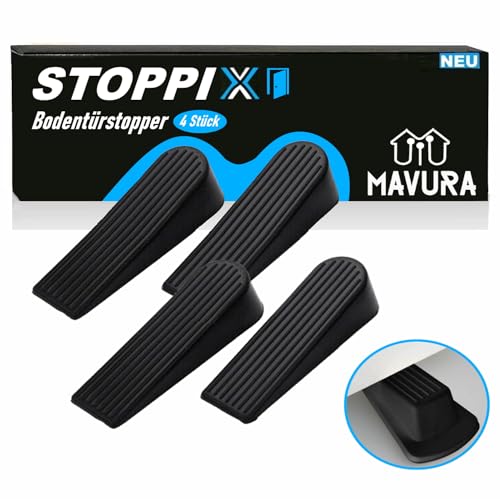 STOPPIX Türstopper Türkeil Boden Türpuffer Kunststoffkeil Fensterkeil von MAVURA